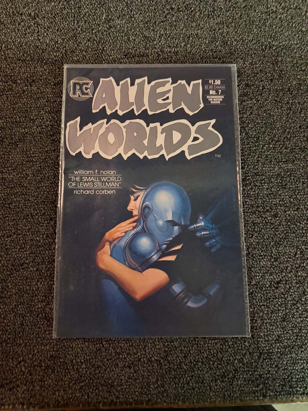 Pacific Comics Alien Worlds Number 7 Comic Book